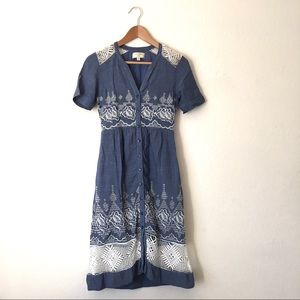 Anthropologie Moulinette Soeurs Lace Dress